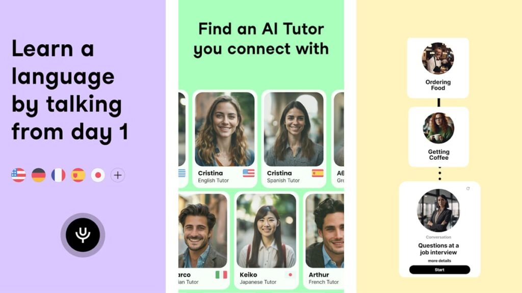 AI English learning apps