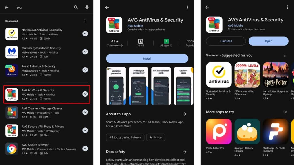 reliable antivirus app