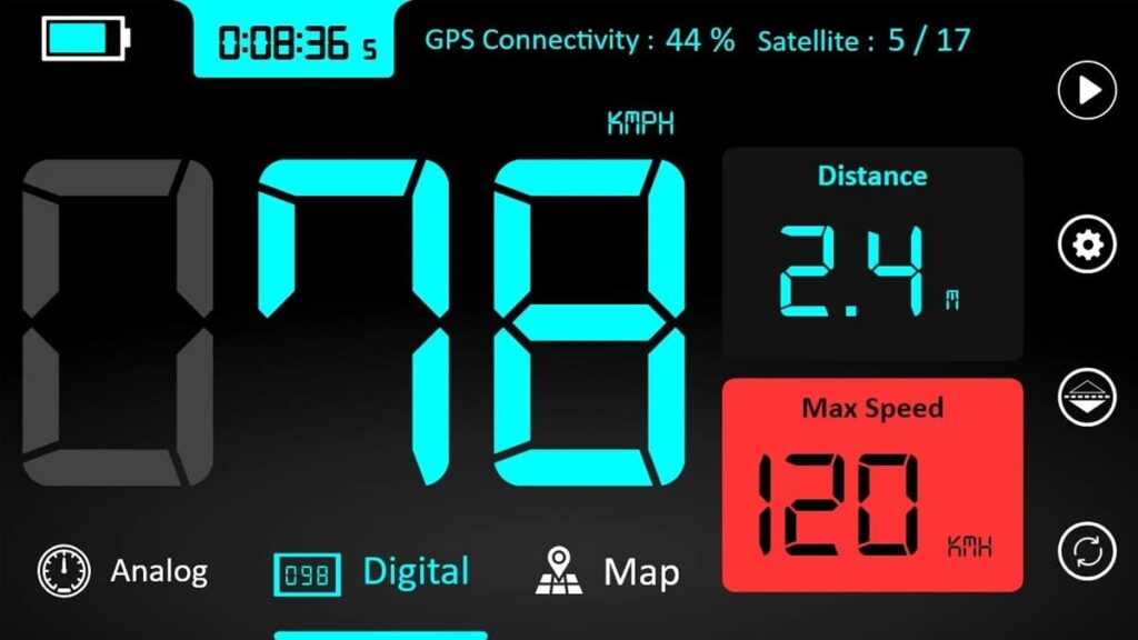 GPS Speedometer app