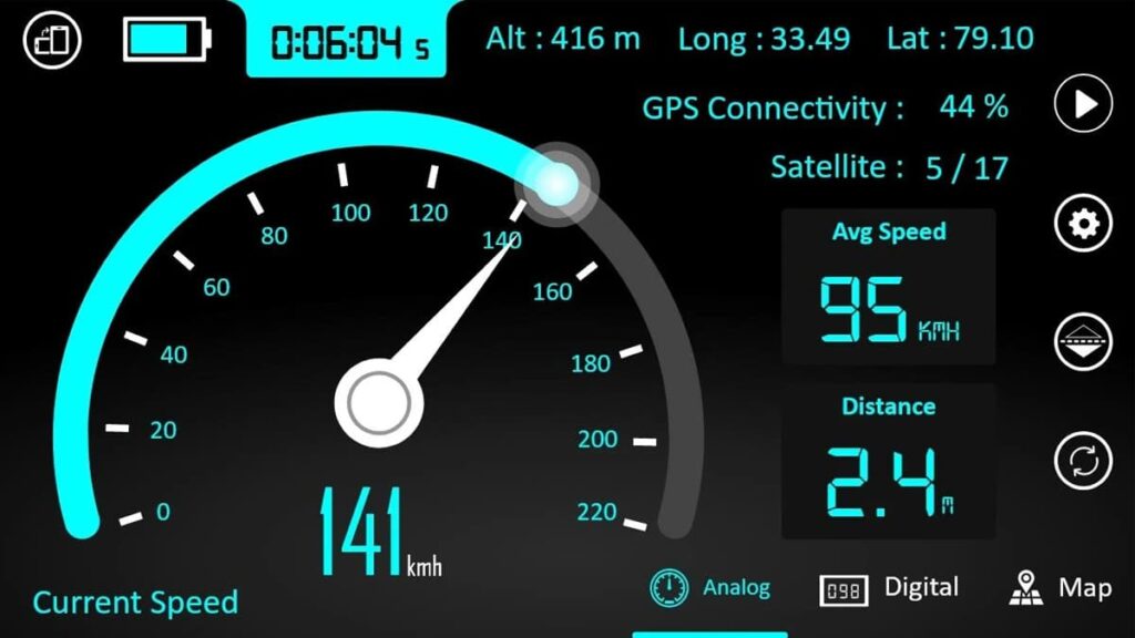 GPS Speedometer app