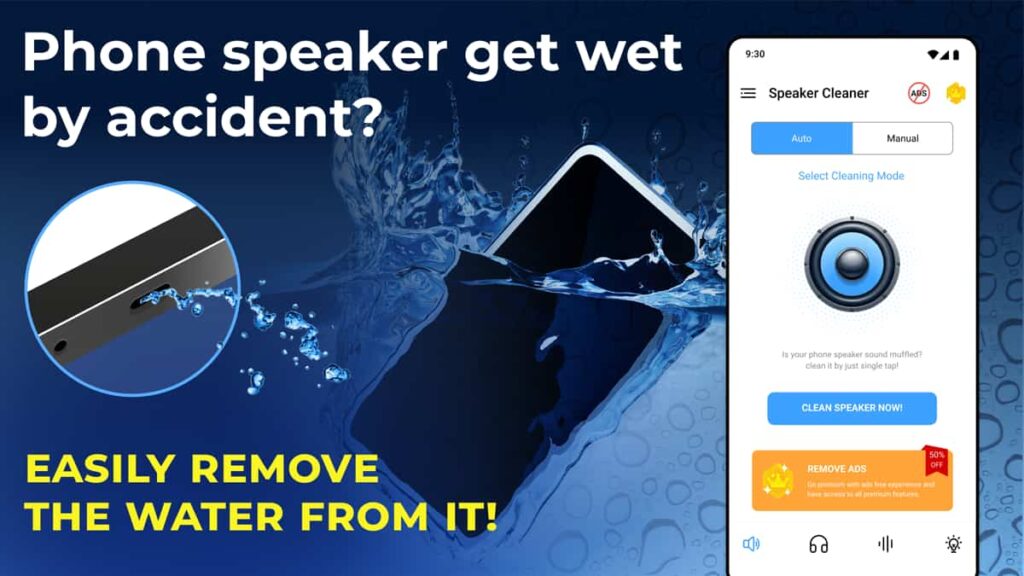 Speaker Cleaner app