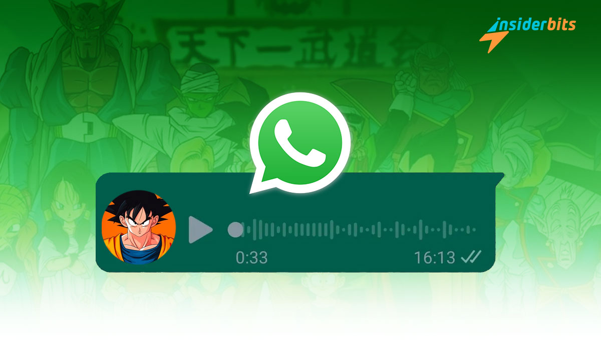 Send WhatsApp Audio with Dragon Ball Z Voices