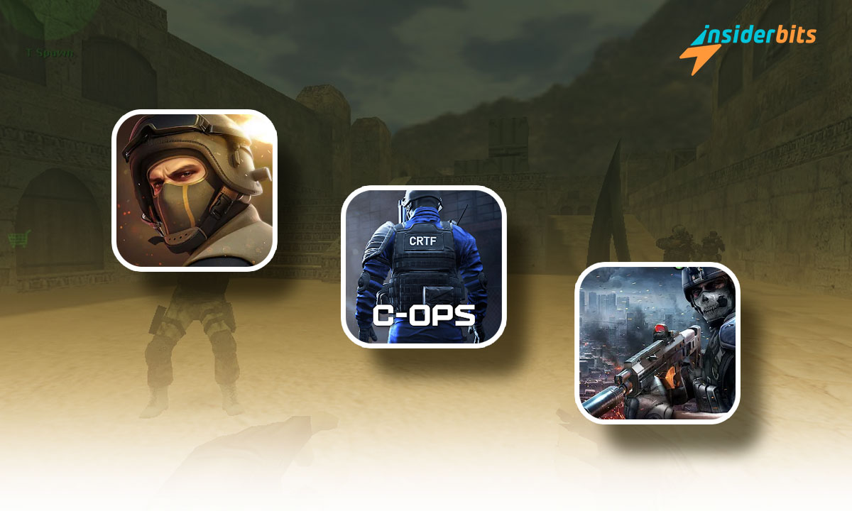 Top 3 des jeux gratuits similaires à Counter-Strike pour Android