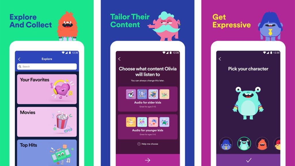 Spotify Kids app