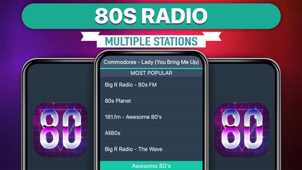 80s music apps