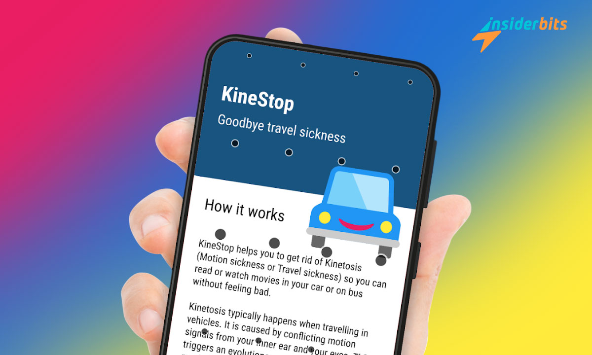 KineStop Your Motion Sickness Relief App