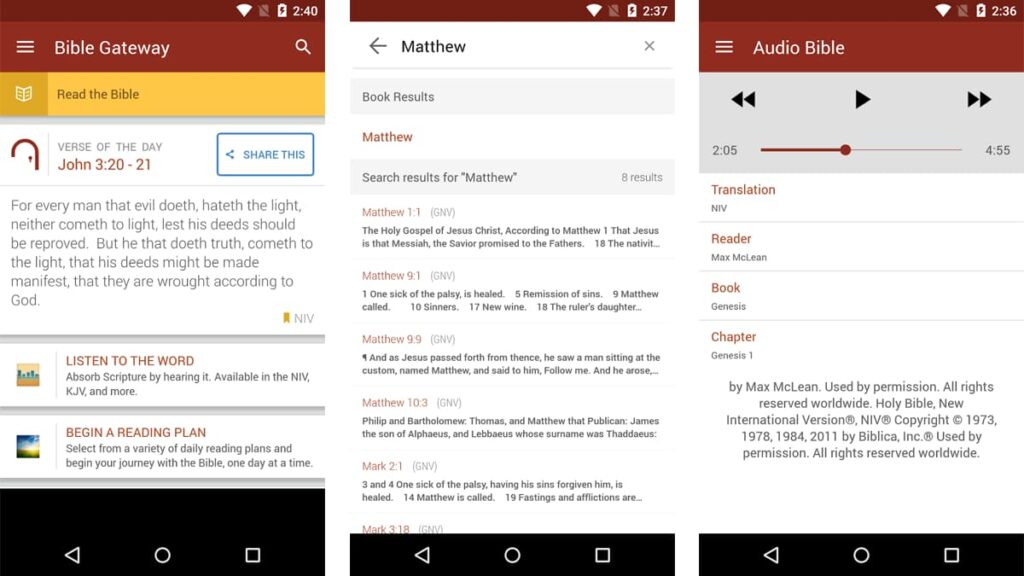 Bible Apps