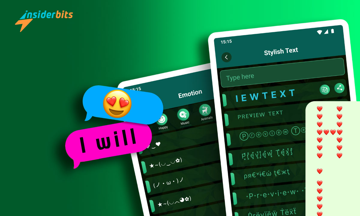 Text styles for WhatsApp: personalize your messages