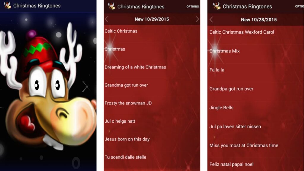 Christmas ringtones