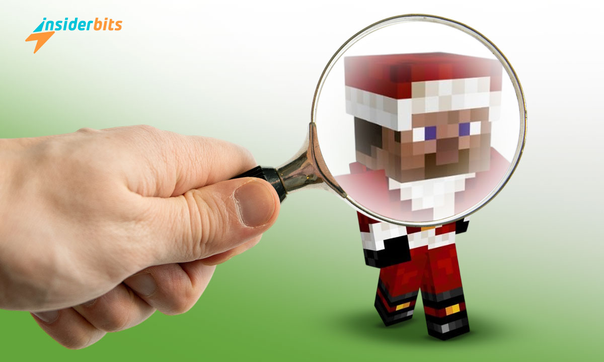 How to Search for Minecraft Christmas Skins | Insiderbits