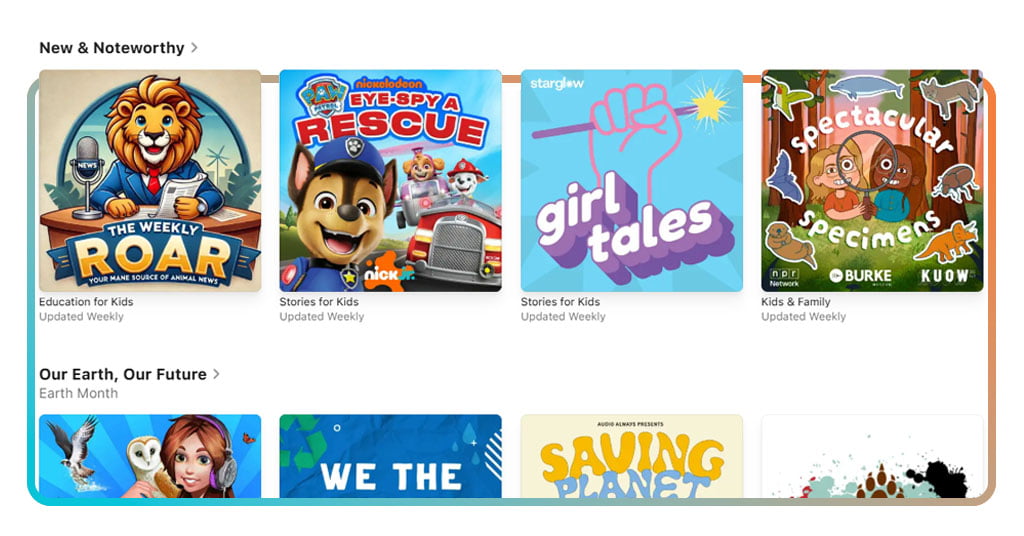 Learn-to-Read Podcasts