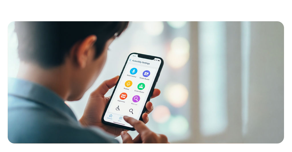 Zugänglichkeitsmerkmale