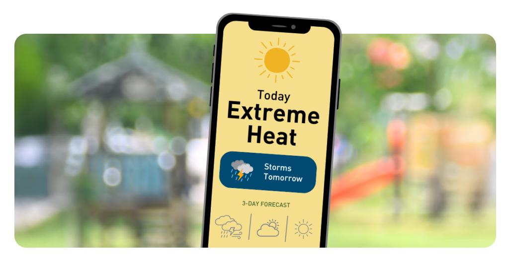 Extreme heat warning