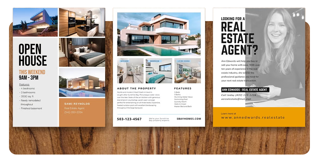 Real Estate Flyers