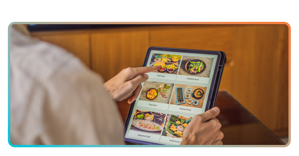 Create a Digital Menu