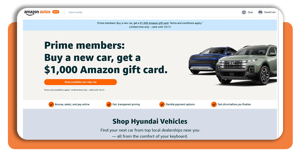 Buy Cars on Amazon