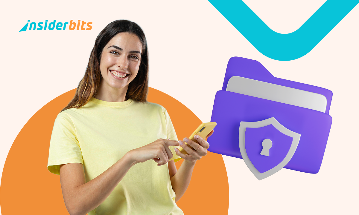 How to create a secure folder on Android and iOS