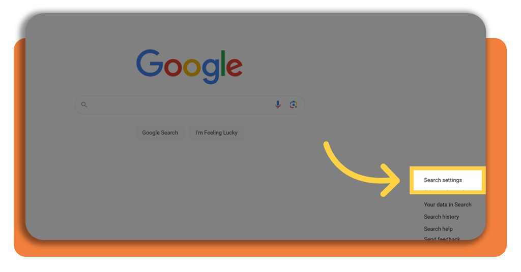 Google Search Setting