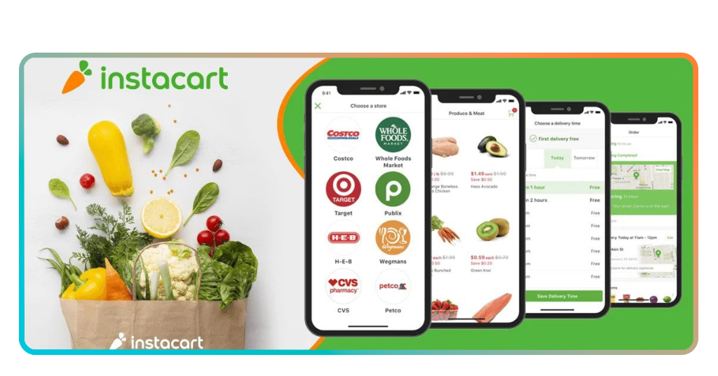 Grocery delivery app