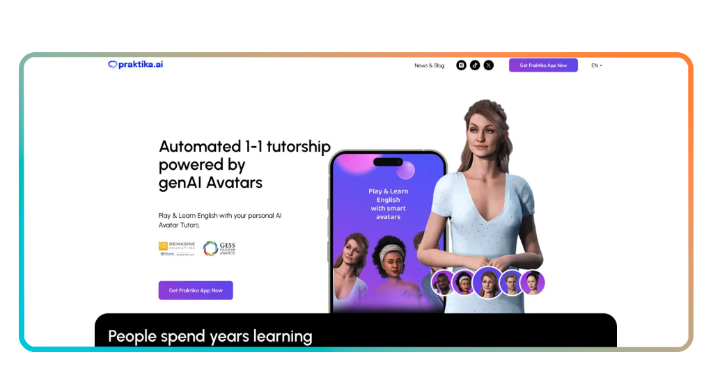 AI language tutor