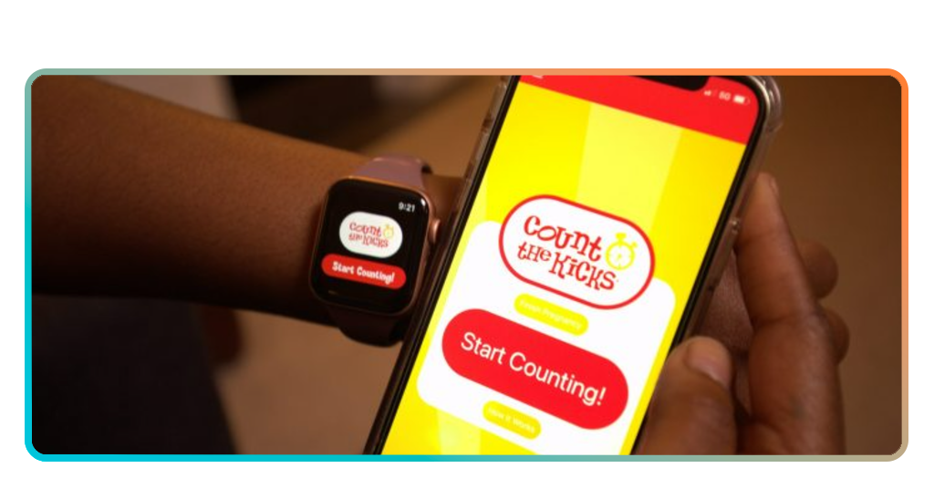 Baby kick counter app