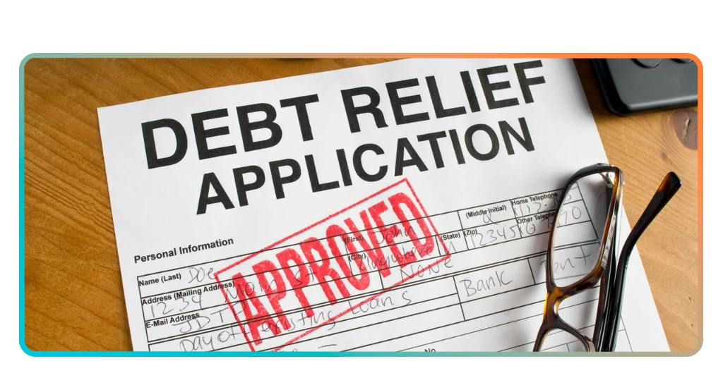 Debt relief test