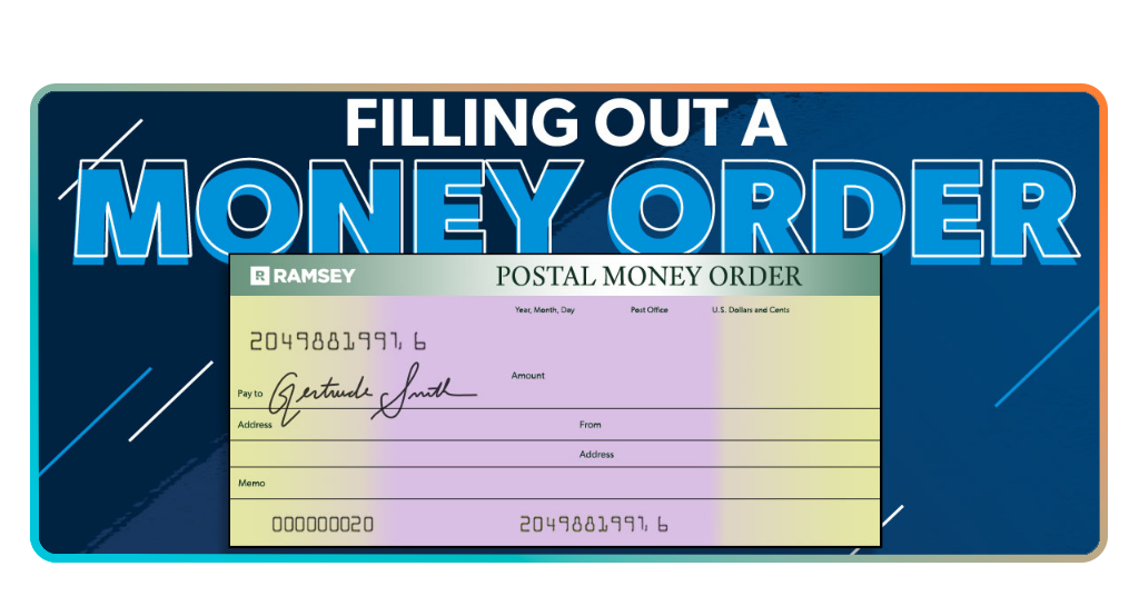 Money Order to pay bills