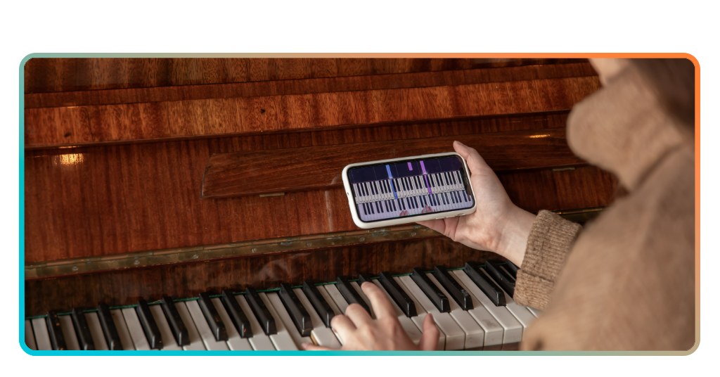 Piano lessons app