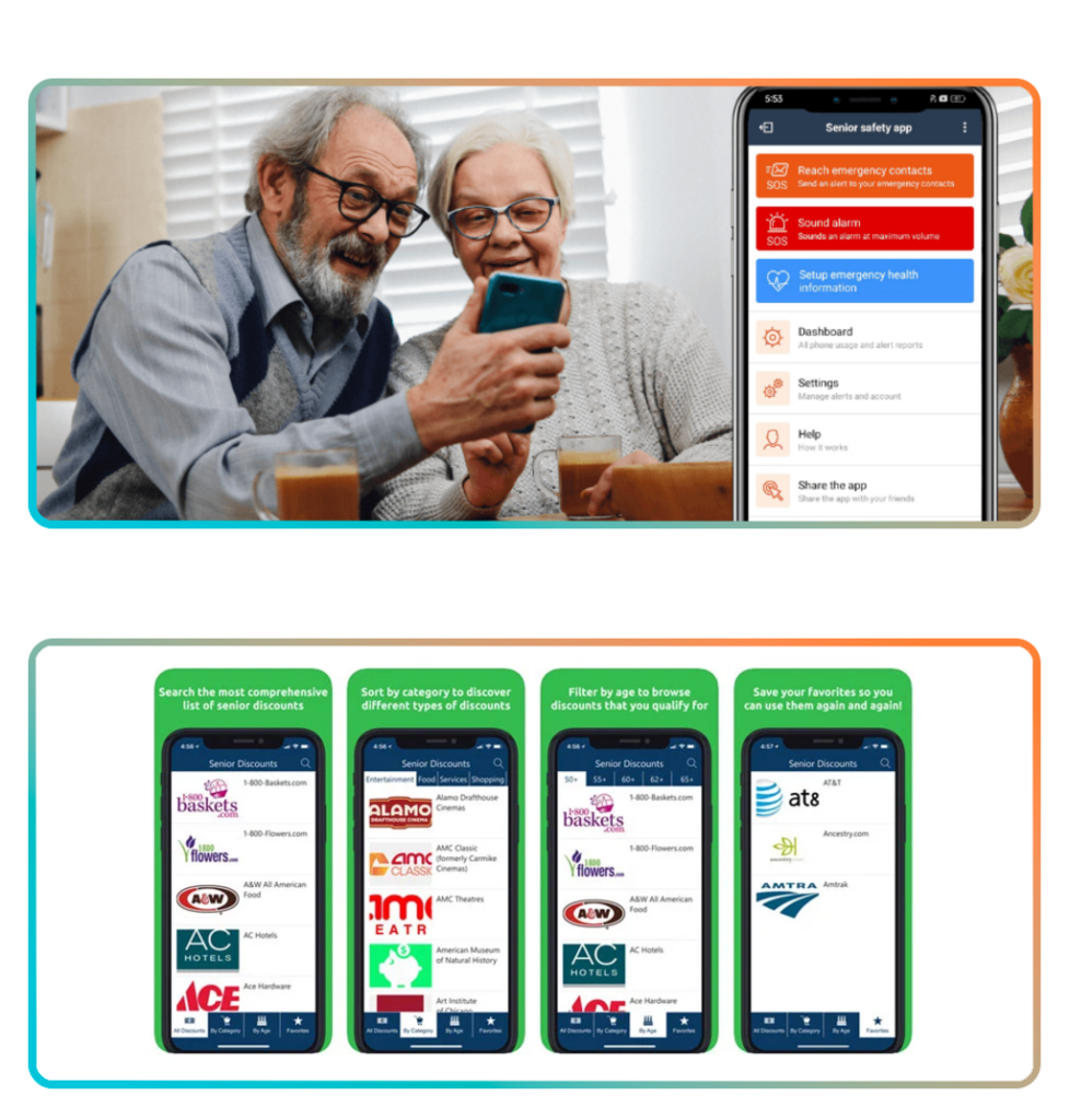 With this senior discount locator app, seniors can locate discounts in their surrounding areas and start to maximize savings on multiple purchases.

