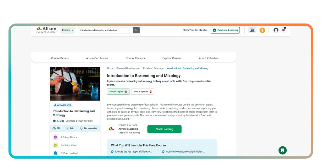 Bartending license: professional online course approved in 50 states 3 Bartending license