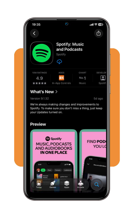 Listen to Christian music