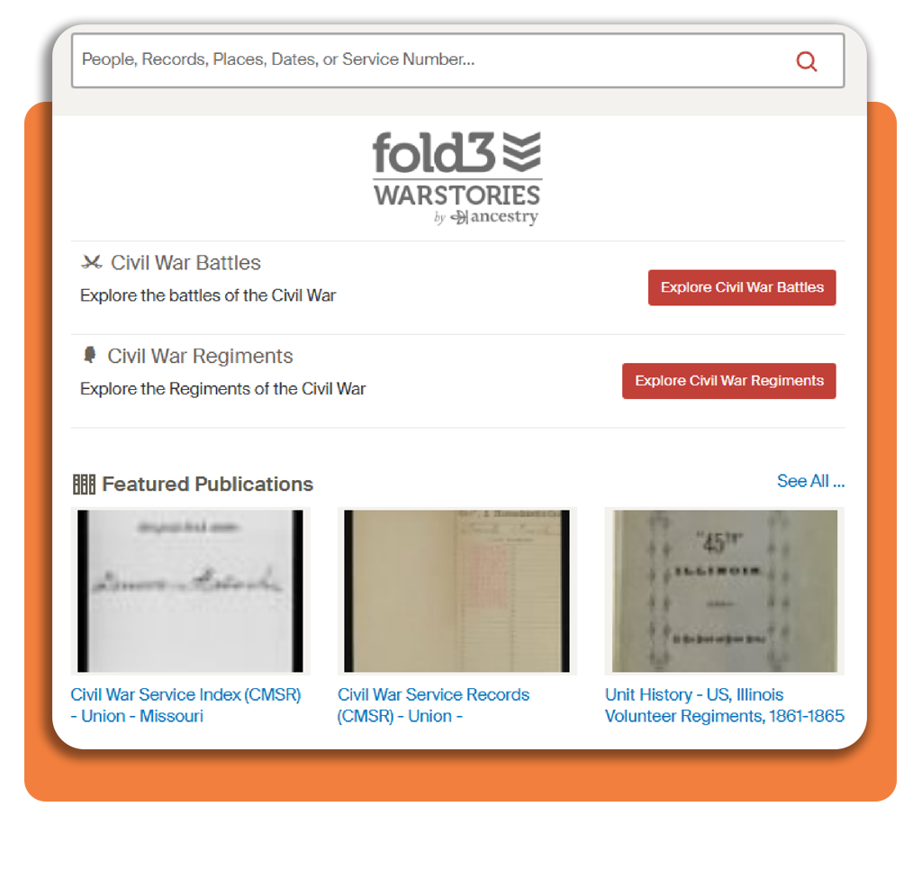Military ancestor finder: search 500m+ archives for free 4 Corpo 4 Military ancestor finder