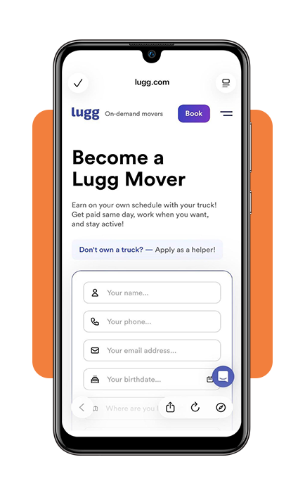 Moving driver app
