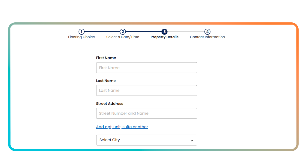 Hardwood flooring installation