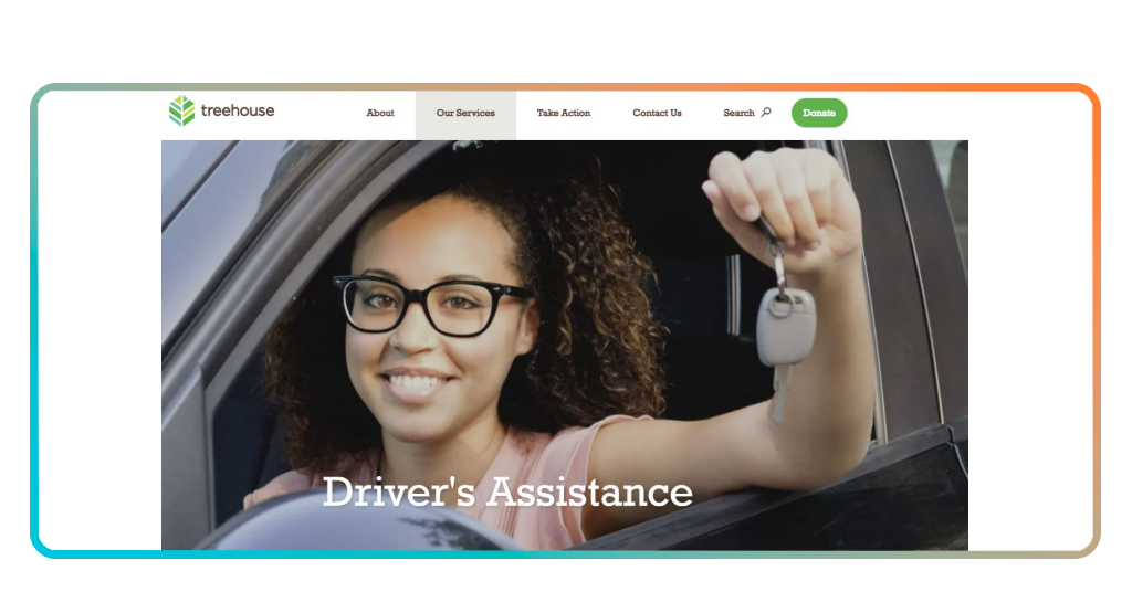 Treehouse Driver's assistance program