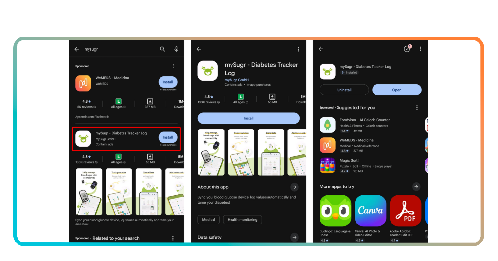 Monitor glucose levels