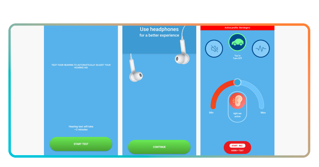 Hearing amplifier app