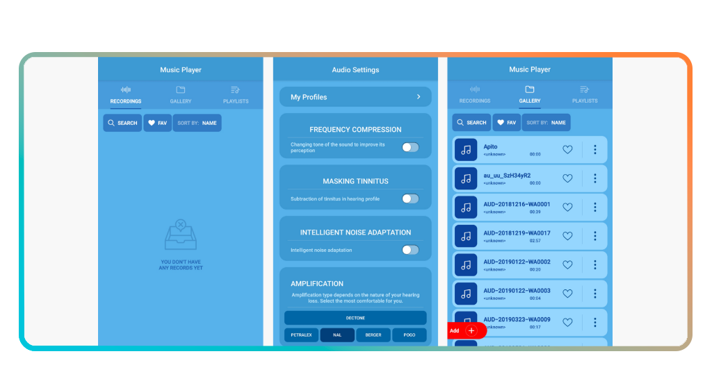 Hearing amplifier app