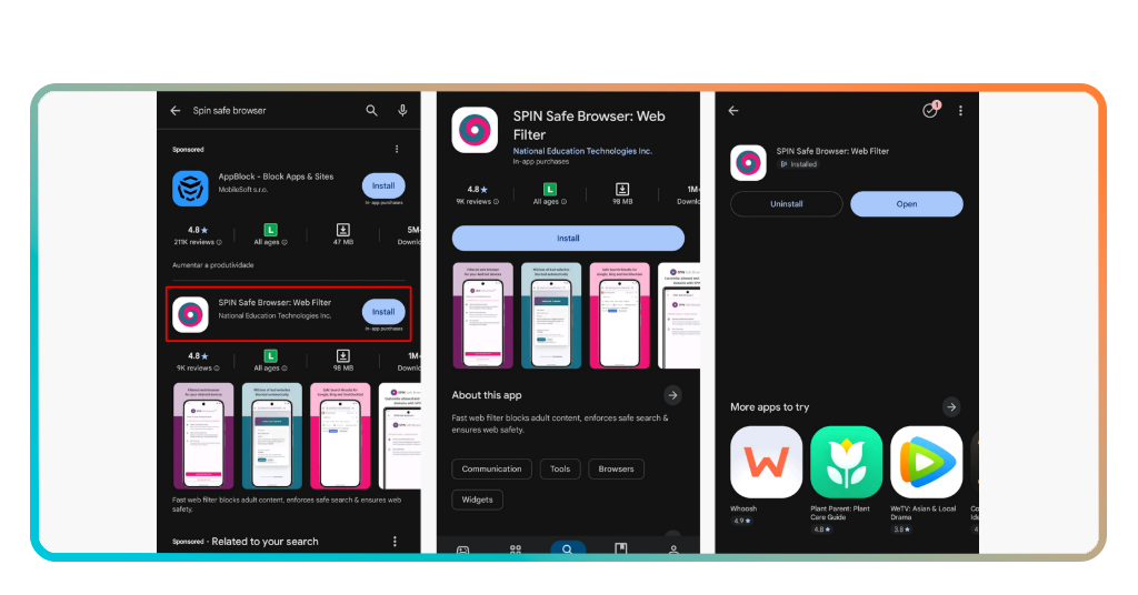 kid safe browser app