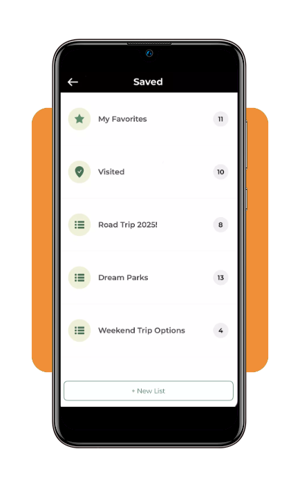 Progress tracking and digital passport stamps feature