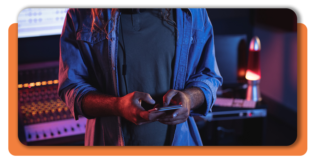 remix music app interface