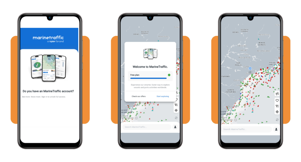 ship tracking app