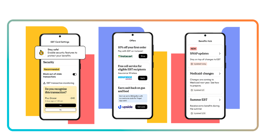 Propel searches and vets every deal so you don't have to. Find discounts on groceries, utilities, phone plans, and healthcare all in one place.