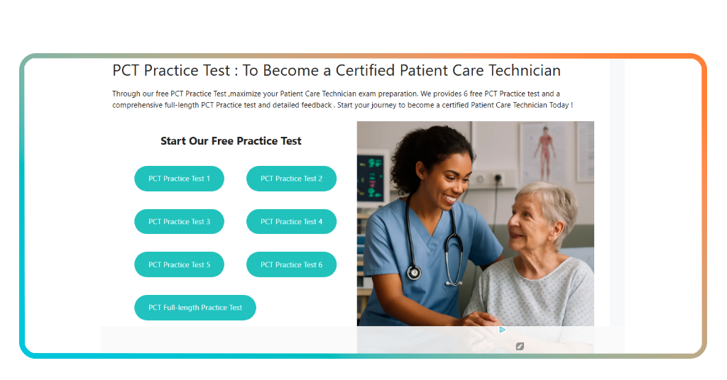 Free PCT practice test: pass your exam on the first try 1 IMG 5024 01