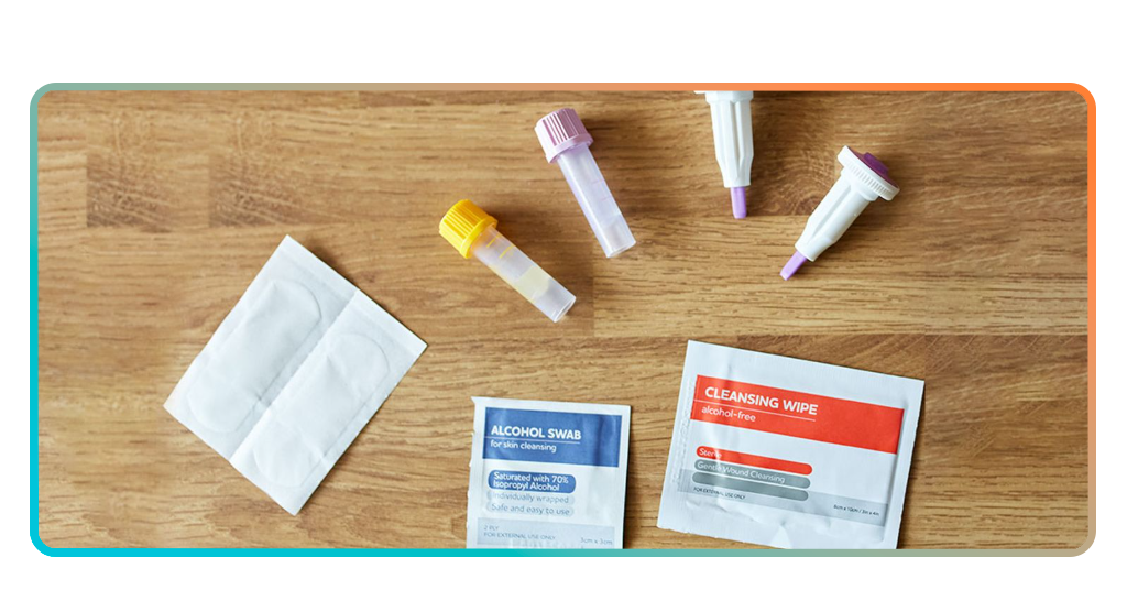 At-home allergy test kit options with free shipping
