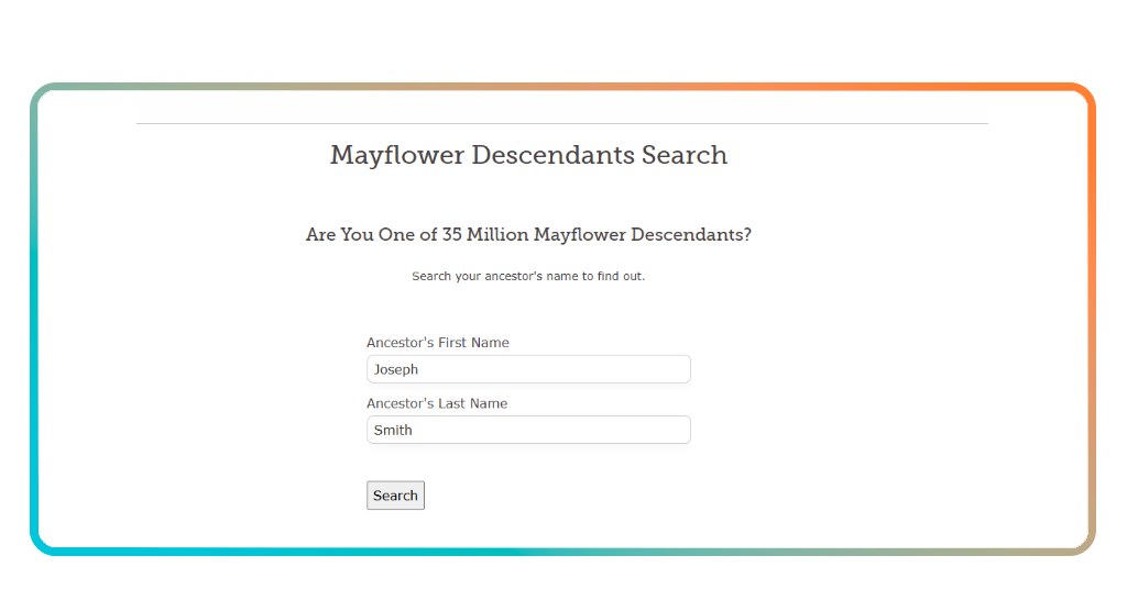 Mayflower descendants search? Take the free ancestry test 1 IMG 5531 02