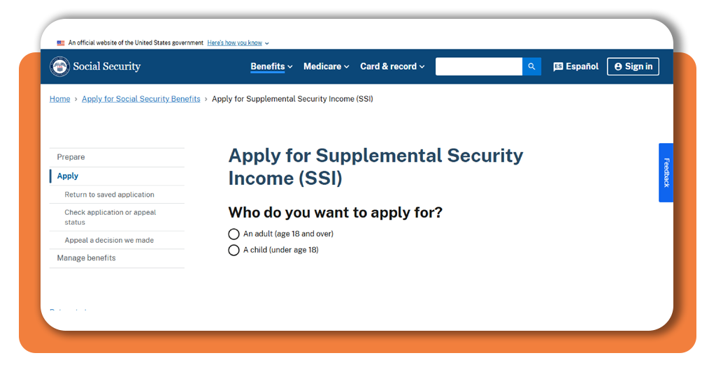 How to apply for SSI: learn if you're eligible for support 1 Step 1 - Prepare your documents to apply for SSI