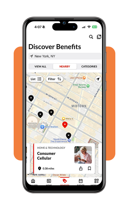 Get many senior benefits with the official AARP app 3 IMG 5775 02
