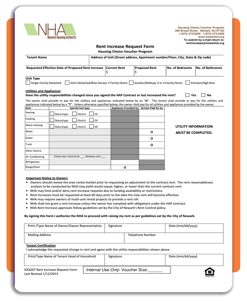 Step 3 - Submit your Section 8 housing benefit application