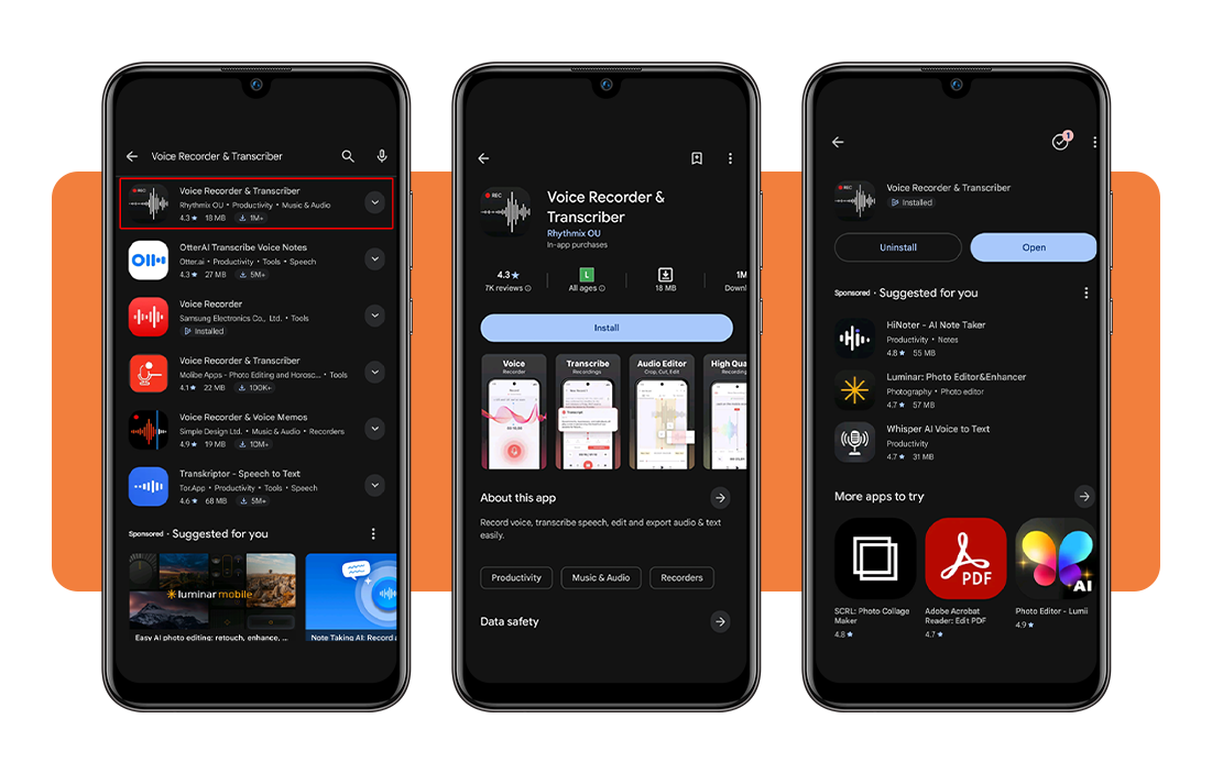 Voice recording app: turn your phone into a studio mic 2 IMG 6182 01